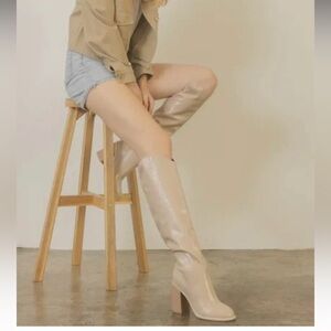 Oasis Society Knee High Stephanie Boots​​​​ Western Boho Style​
